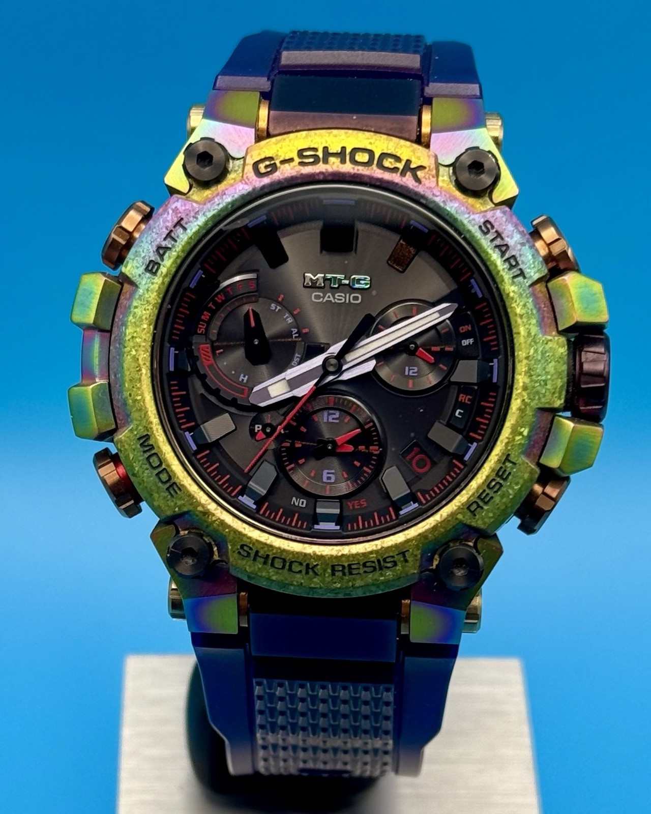 Casio G-Shock MTG-B3000PRB-1A Solar Bluetooth Radio Watch