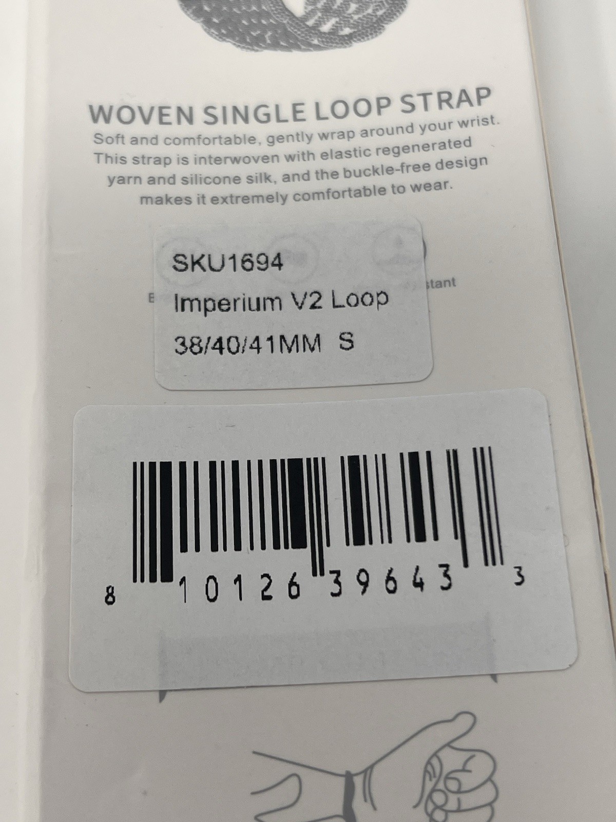 Solace Imperium V2 Loop Watch Band – 38/40/41 MM – SKU1694 – Agave – S