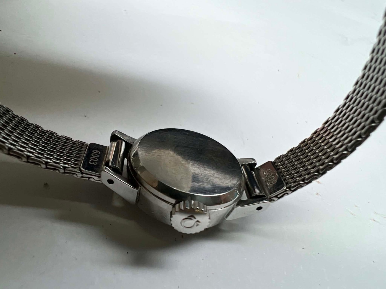 Omega lady watch cal 484 with authentic bracelet ref 511.166