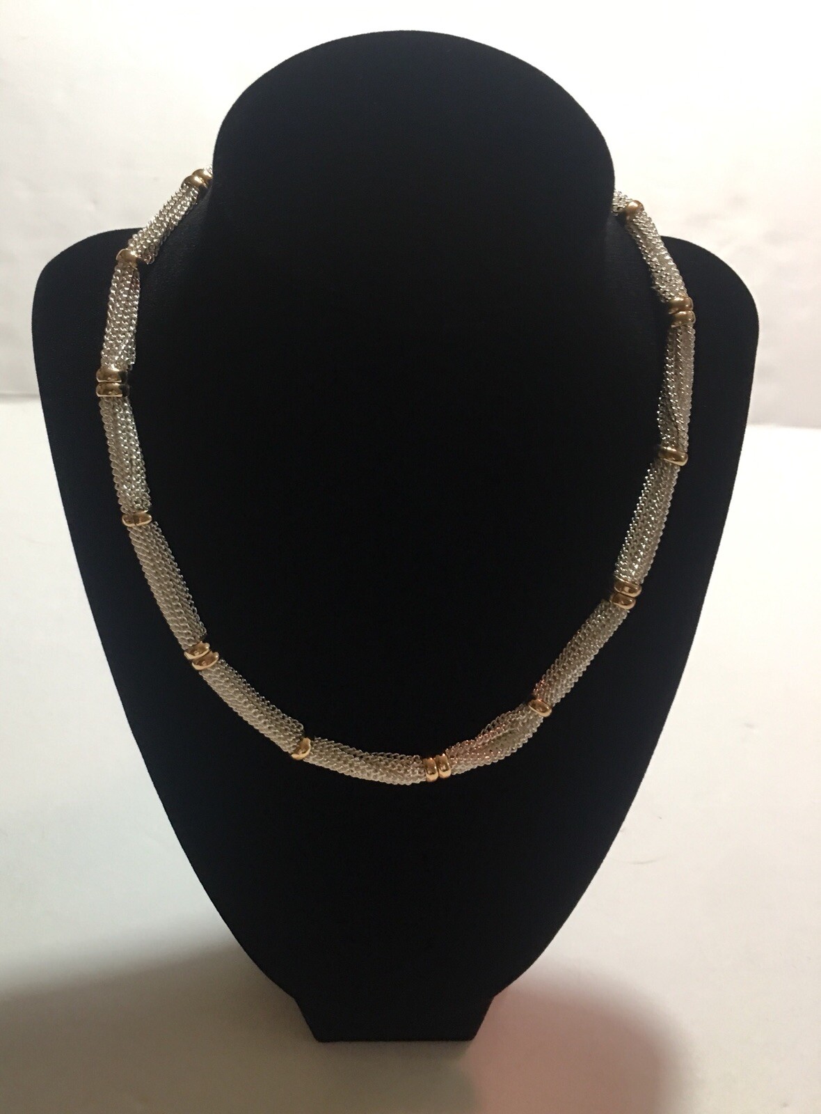 Lauren Ralph Lauren Collar Chain Necklace, Gold/Silver