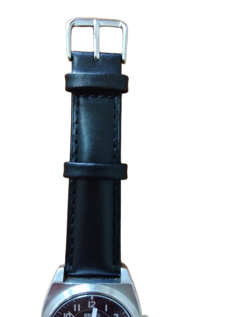 Exc+5 Vintage Seiko SUS 5Y89-0A50 Blue Dial Analog Quartz 35mm Men Watch JDM