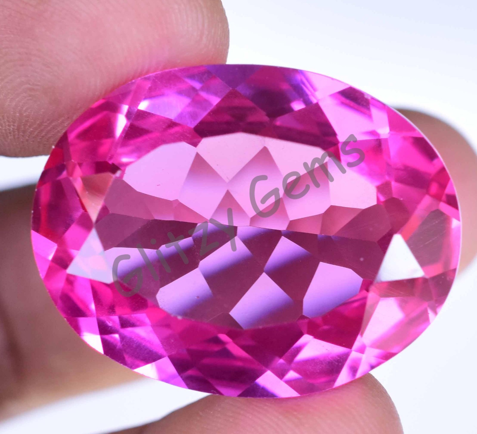 Natural Pink Ruby Mogok 72.70 Ct Oval Stunning CERTIFIED Loose Gemstone