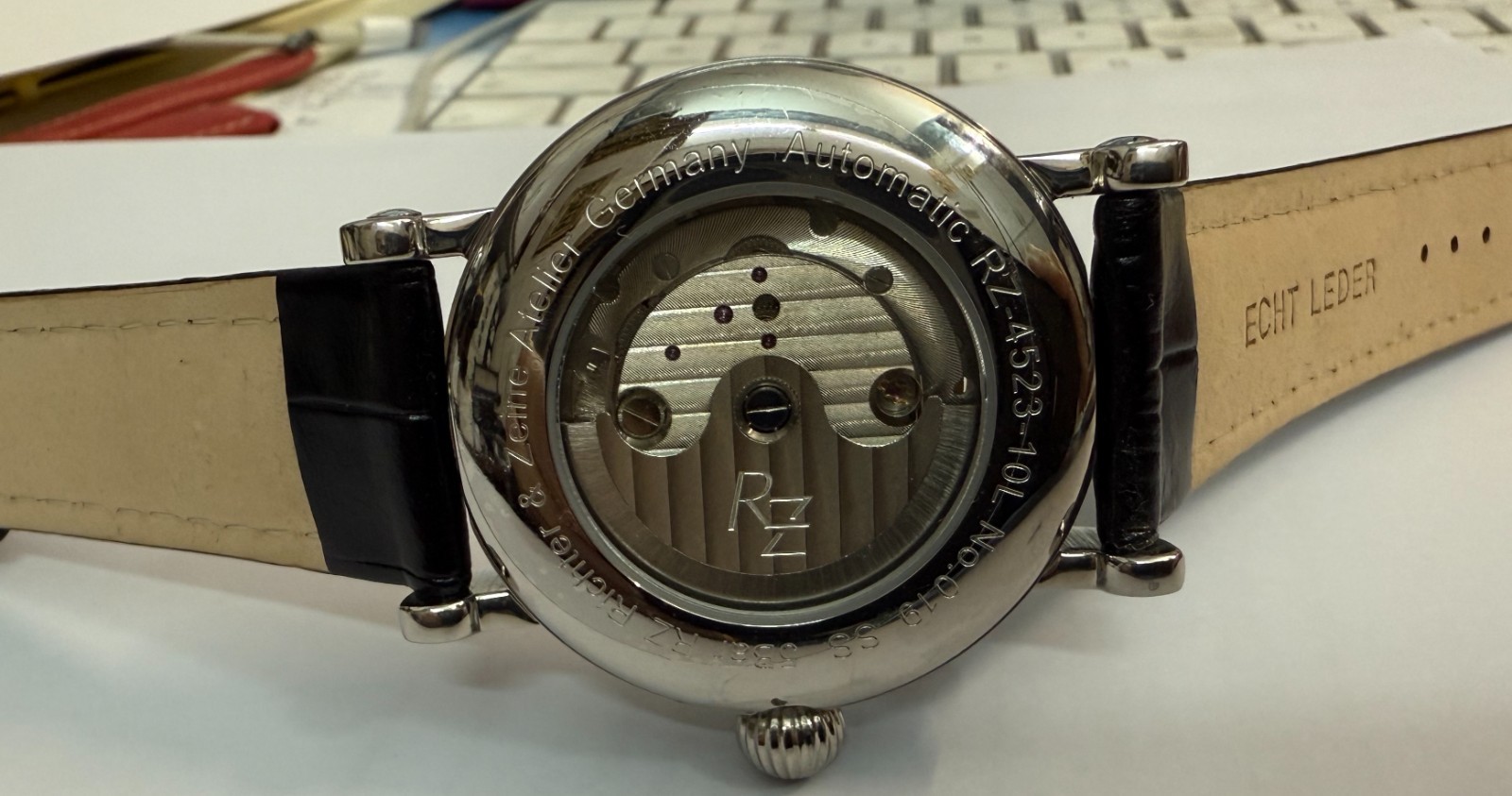 Men’s Watch Automatic Rz Stainless Tag-Monat-Datum 2.Uhrzeit 1 21/32in Richter &