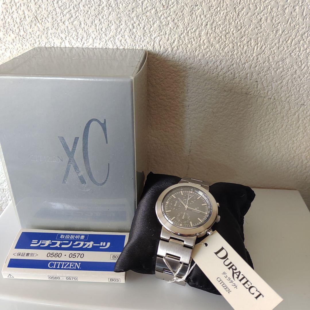 Citizen Cross Sea XC Stainless Steel Chronograph, [Working] 【From Japan】