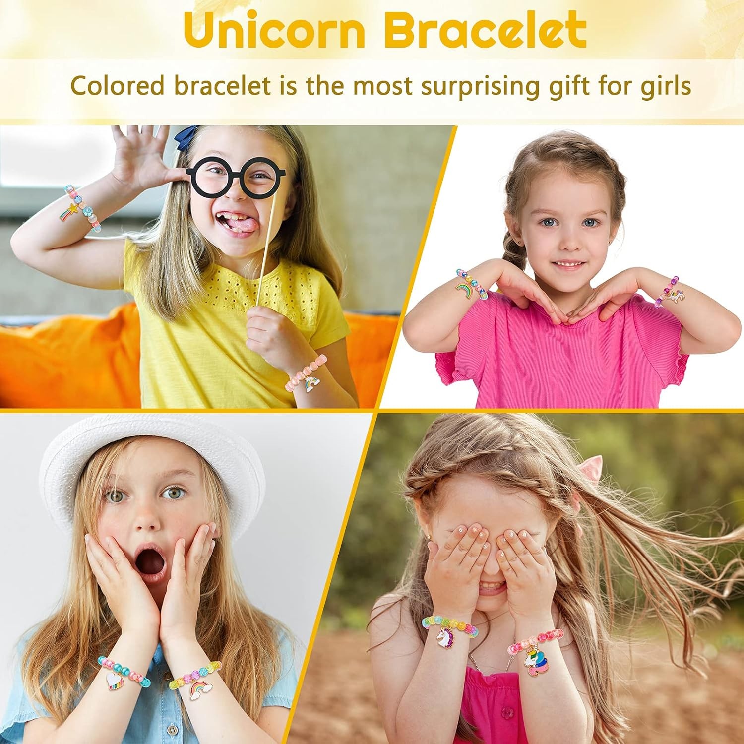 Toys for girls Bracelets for Children 3 4 5 6 7 8 years old Cool Gift for Christ