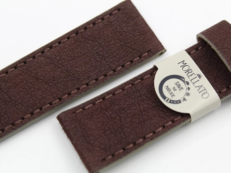 Morellato Watch Band Leather Dark Brown Various Sizes Handmade Top Quality New