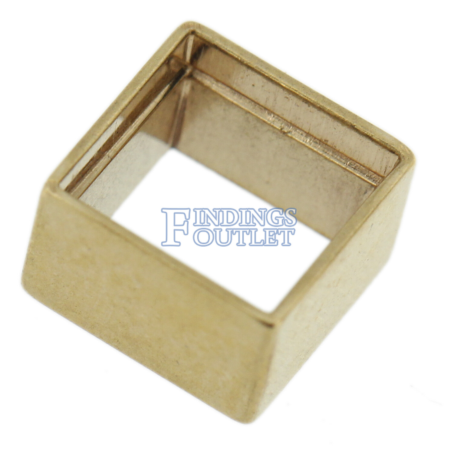 14K Yellow Gold Princess Bezel Low Base Head Setting Mounting 0.06ct – 2.00ct