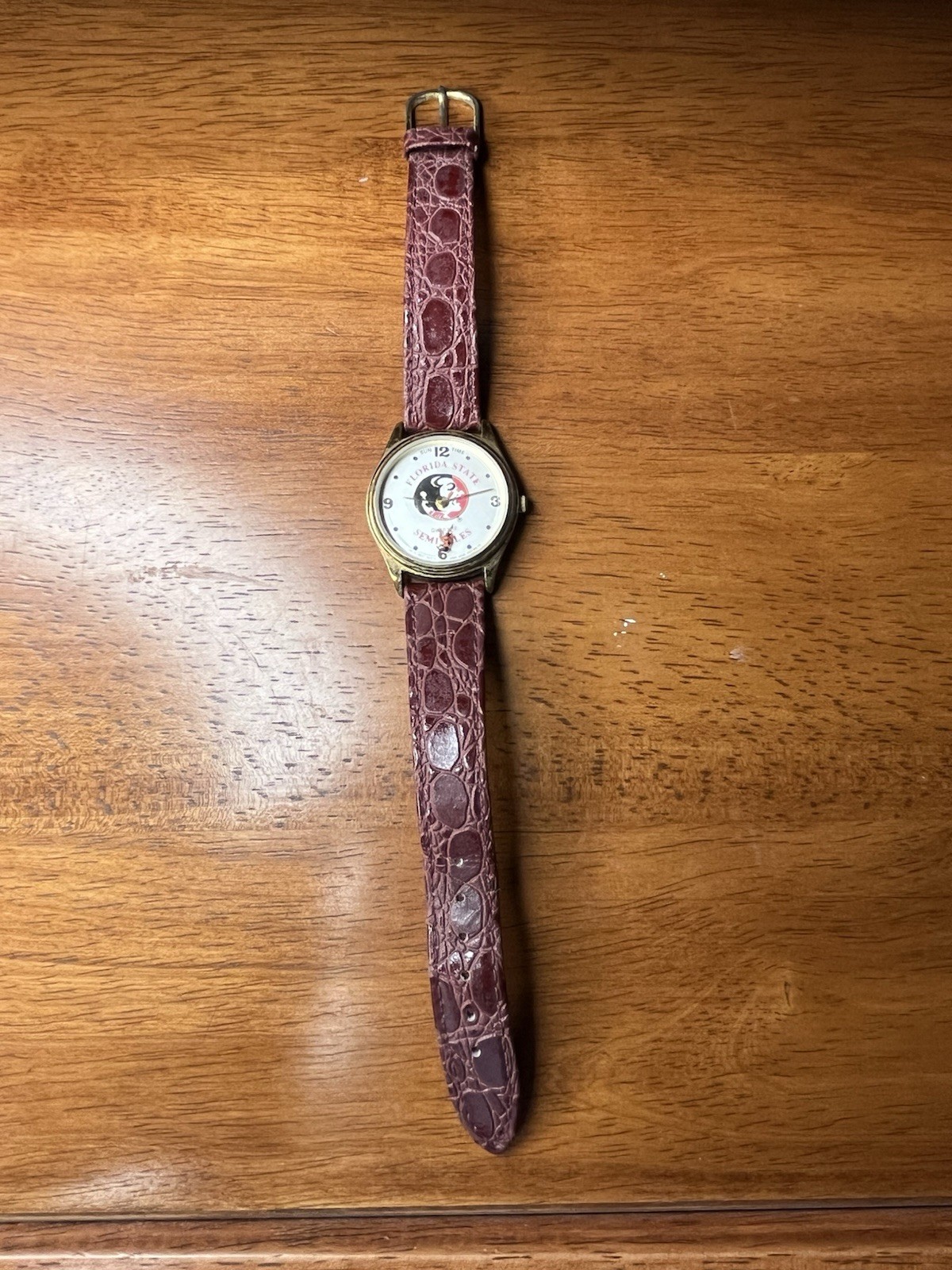Sun Time Florida State Seminoles Watch – Burgundy & Gold Team Colors