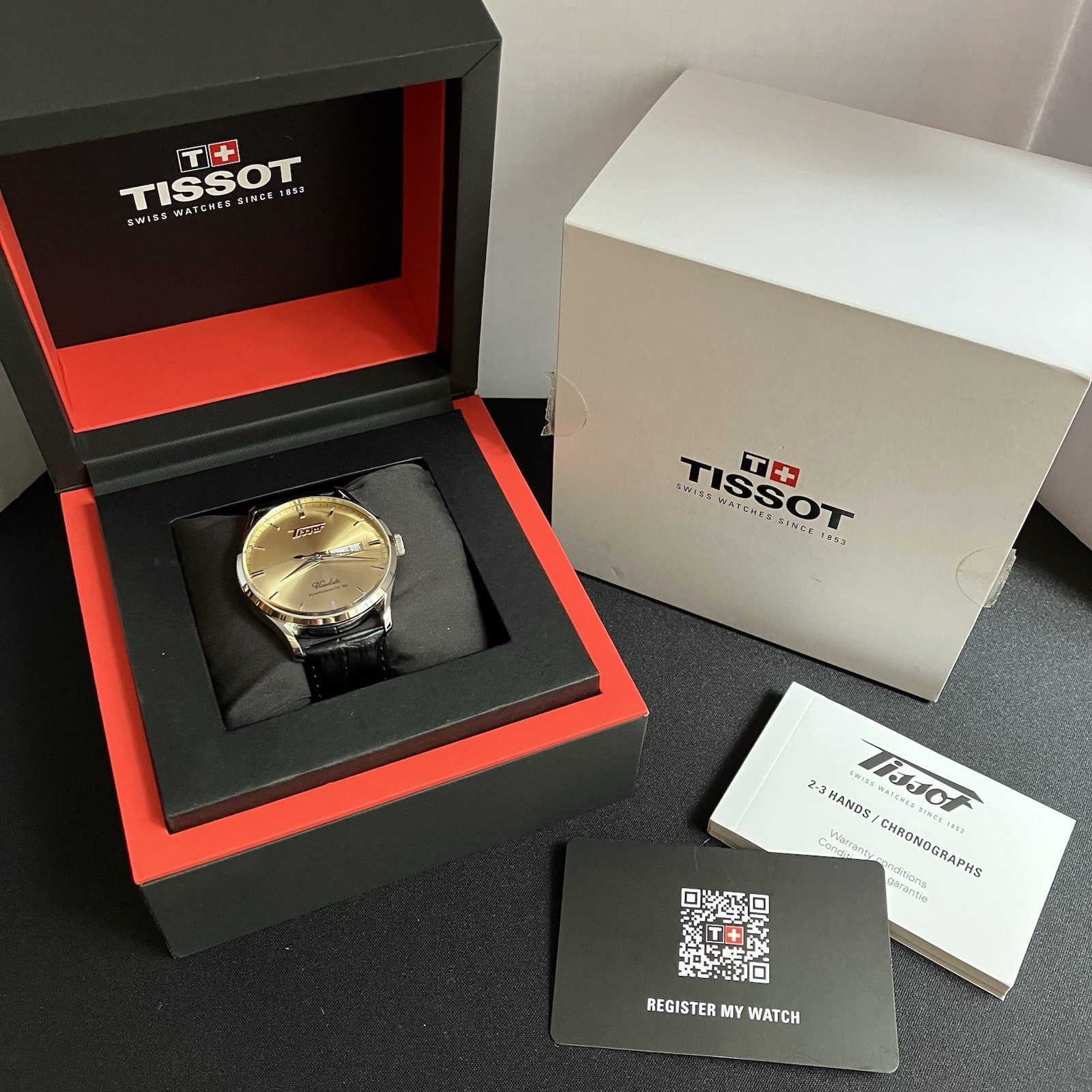 Tissot Heritage Visodate Powermatic 80 Champagne Dial
