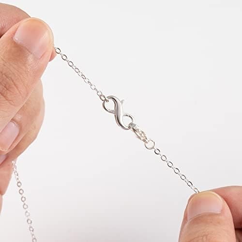 Lobster Clasp Necklace Bracelet Extender 925 Sterling Connector Claw New
