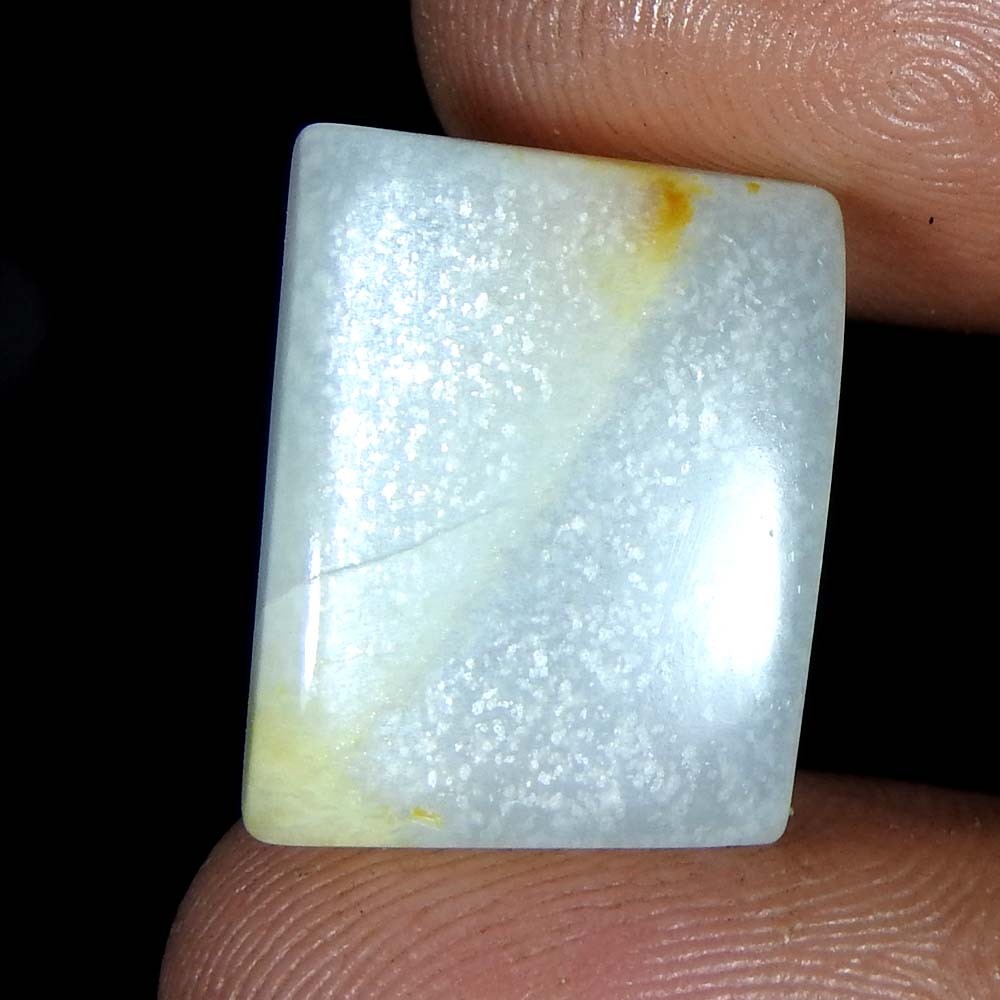12.60Cts100%Natural Quality Silky Monnstone Cushion Cabochon Loose Gemstone