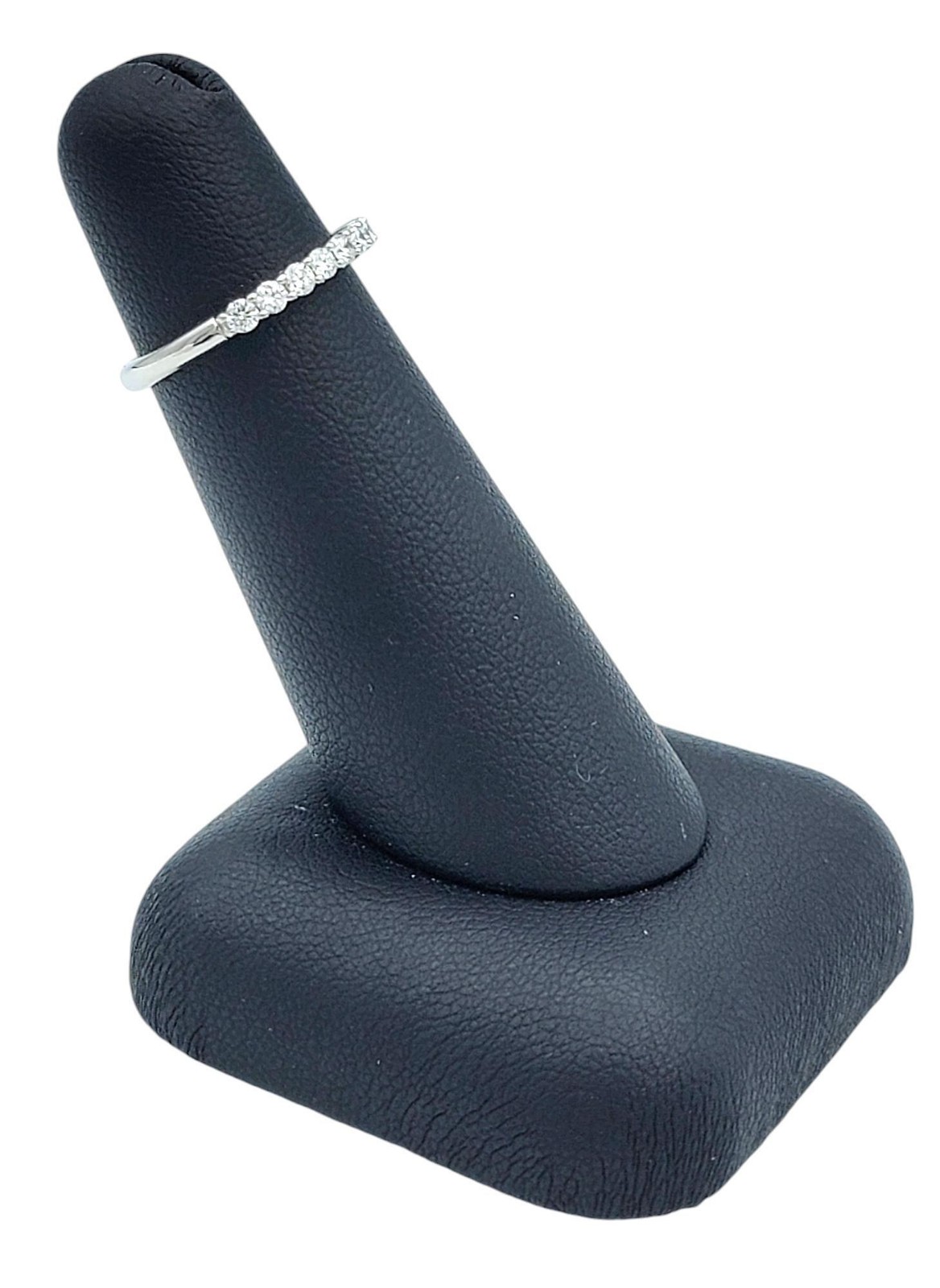 Tiffany & Co. Tiffany Forever Round Diamond Semi-Eternity Band Ring in Platinum