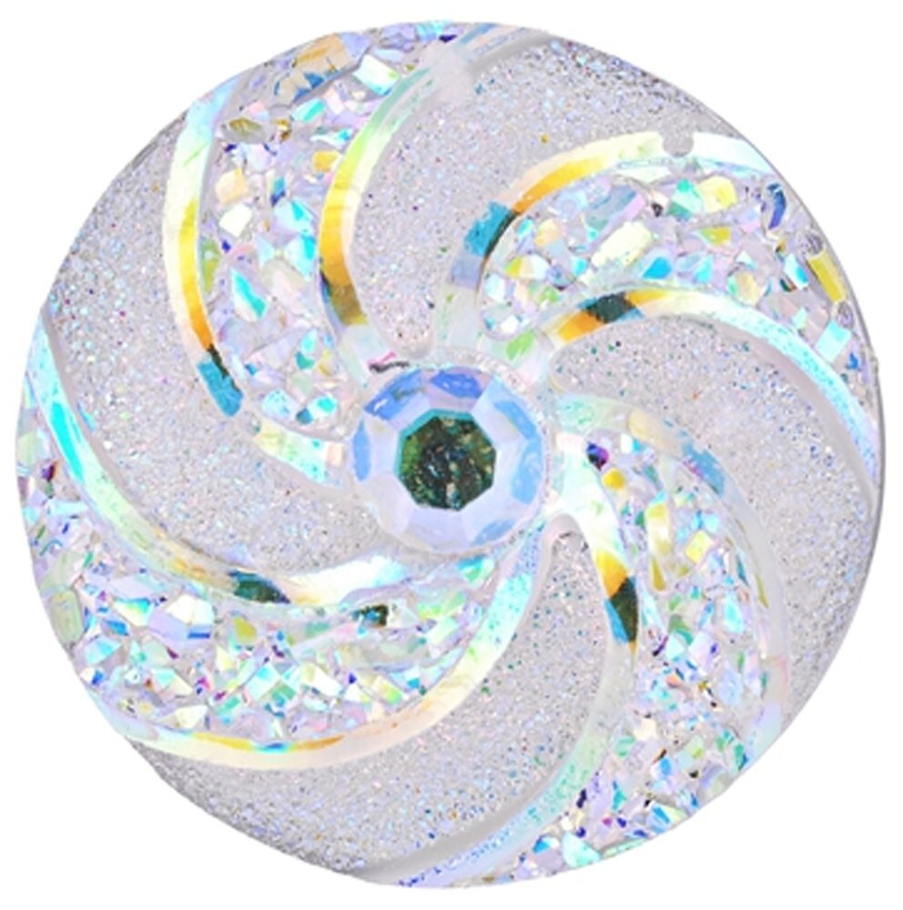 Pinwheel Resin 18mm Snap Button Jewelry Ginger Charm Black Yellow Green Red Teal