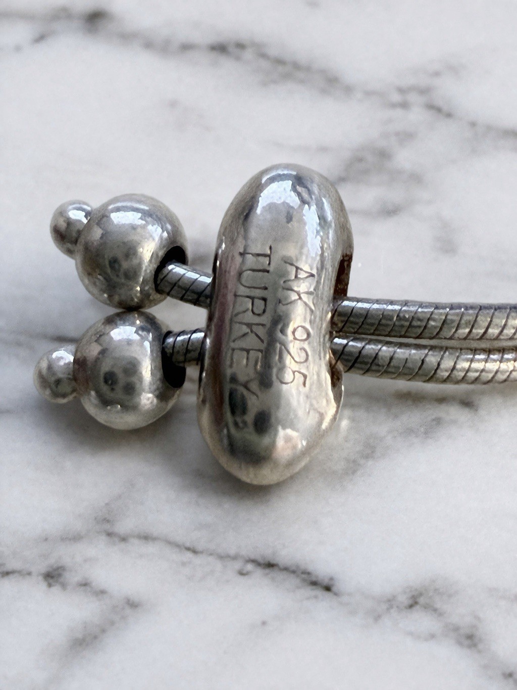Sterling Silver 925 Adjustable Bracelet – Imported Italian-Style Design