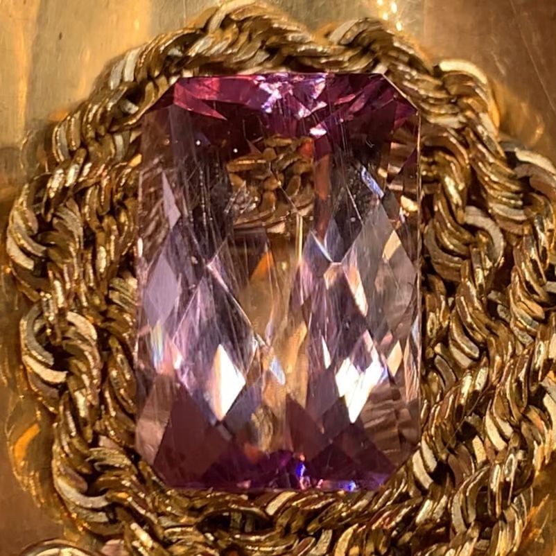 12.30Ct Natural Pink Kunzite
