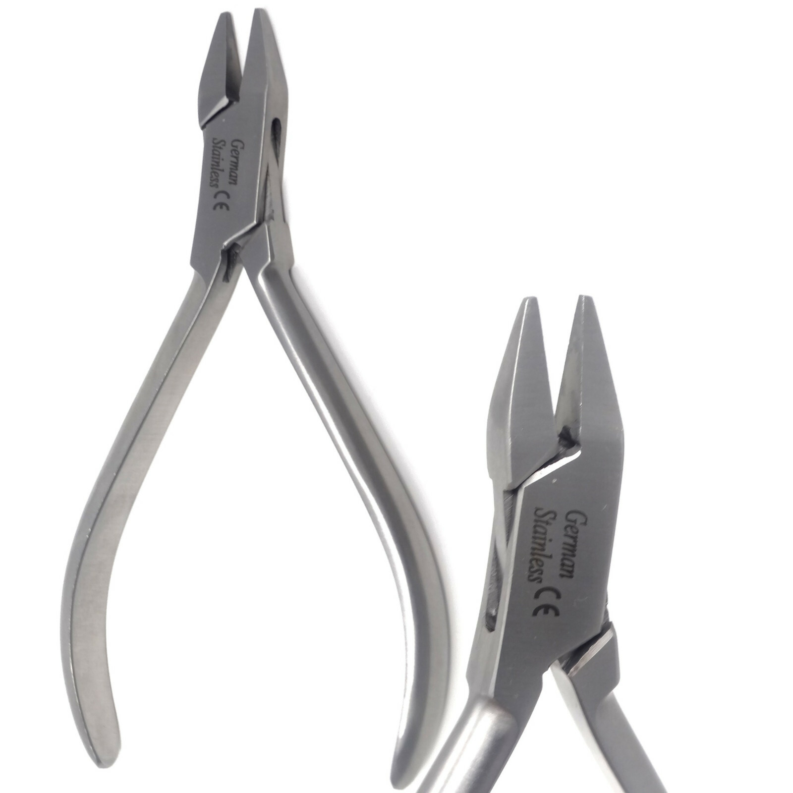 2pc Parallel Action Pliers Flat Nose Smooth Jaw 13cm Jewelry Making/Repair Plier