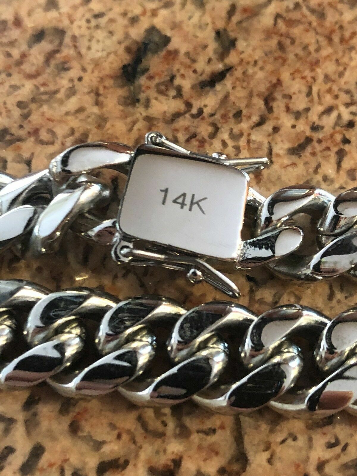 Men’s Heavy Miami Cuban Link Chain & Bracelet Combo Set Silver Stainless Steel
