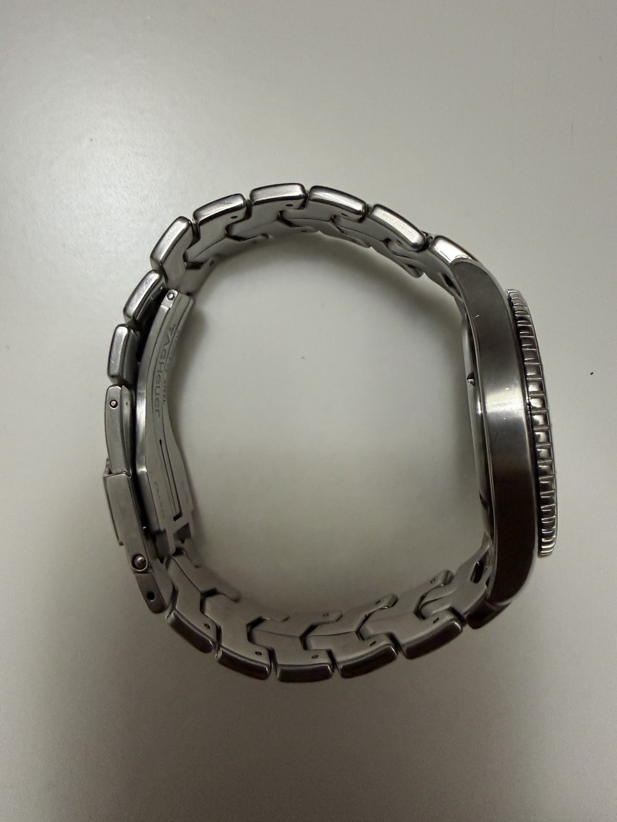TAG Heuer Link Men’s Watch – Diamond hour markers and date window