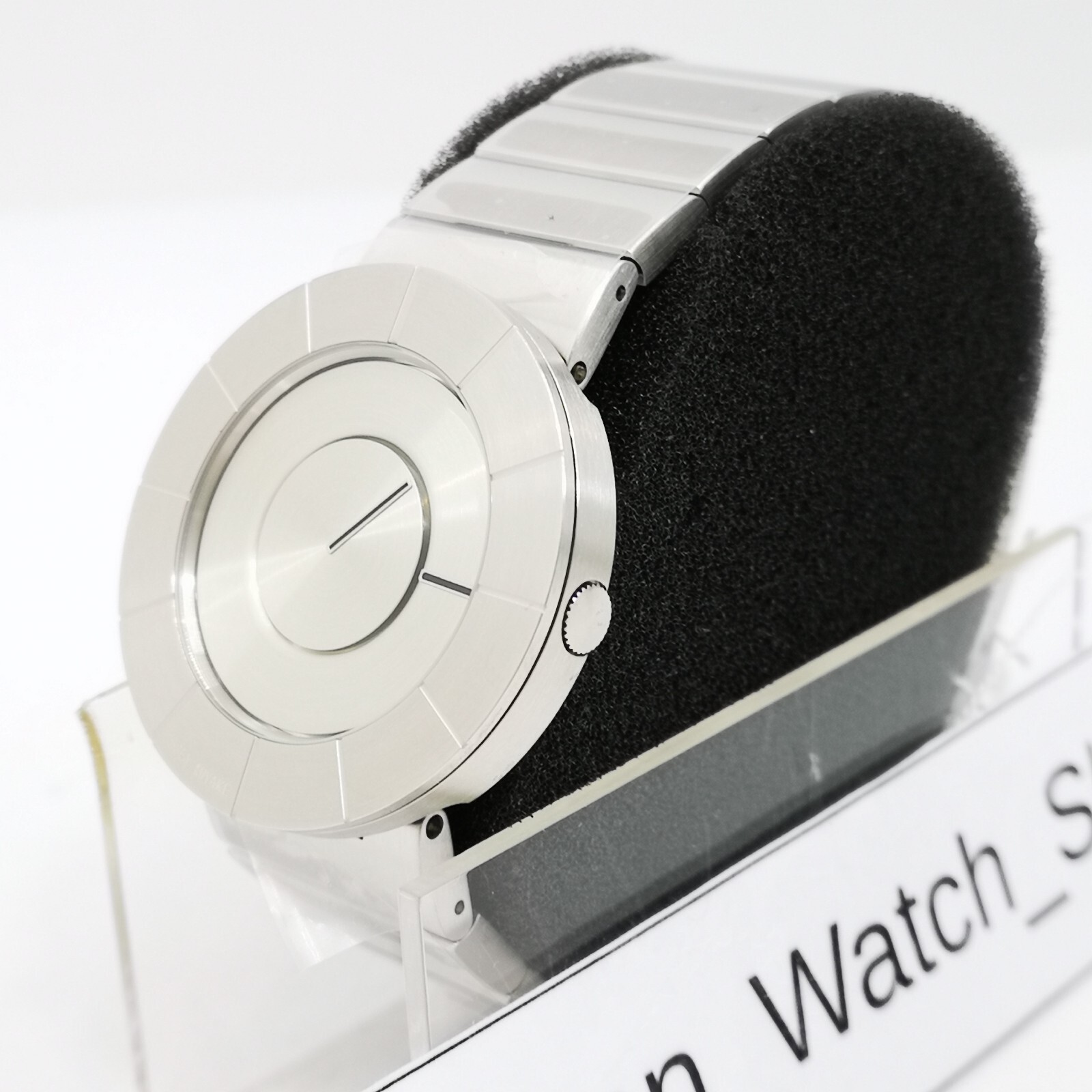 ISSEY MIYAKE TO Tio Yoshioka Tokujin design NY0N001 Silver Men Watch New in Box