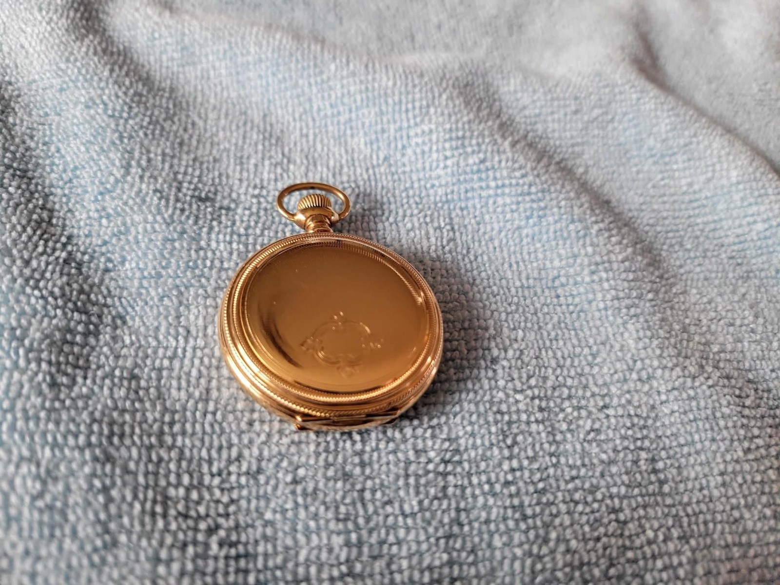 1901 Waltham Seaside Model # 1891, 14K gold filled Pocket Watch, 15 jewels