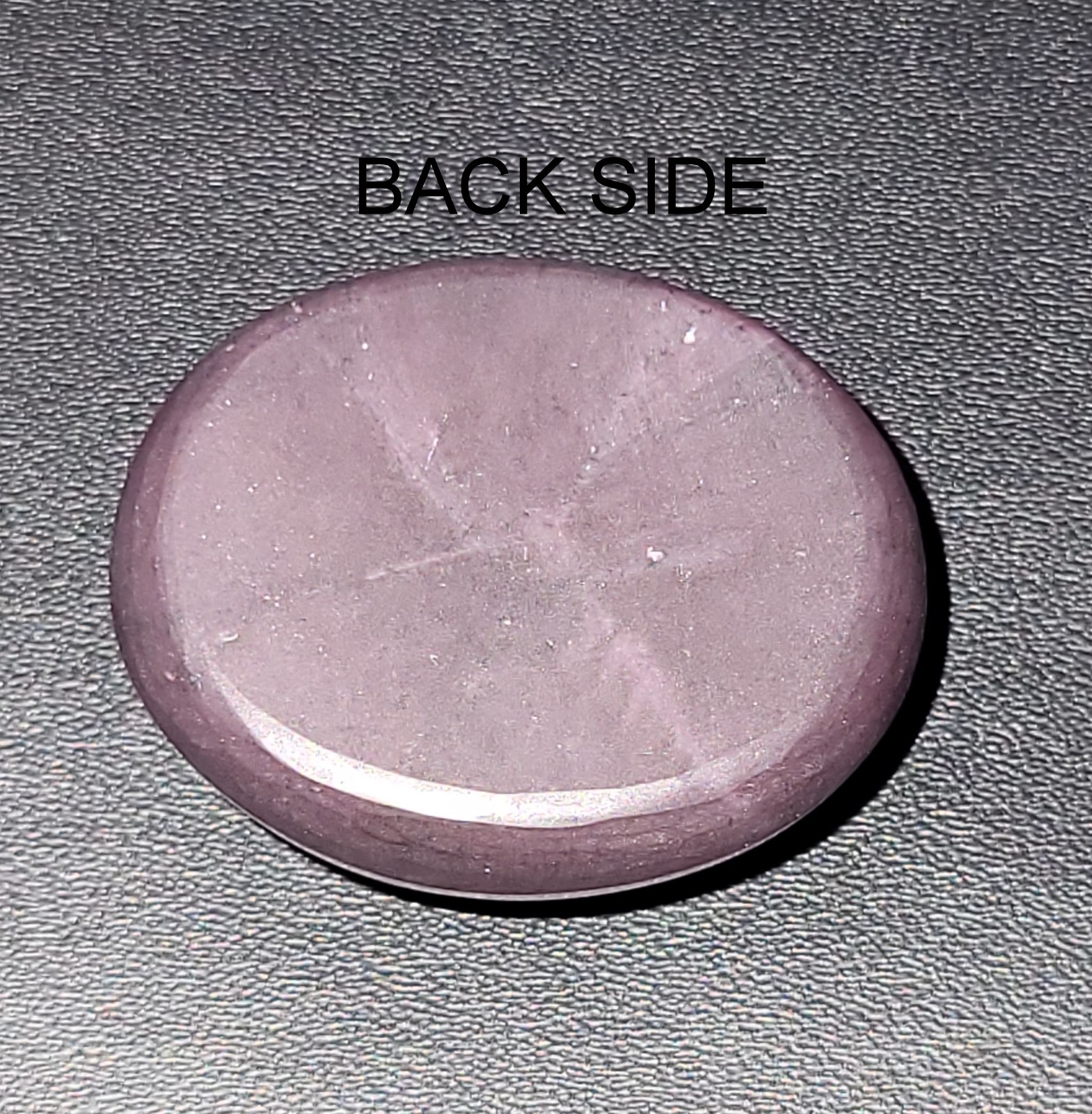 153 Ct 32×26.8×15.1 MM Natural 6-Ray Star Purple Red Garnet Star Oval Cabochon