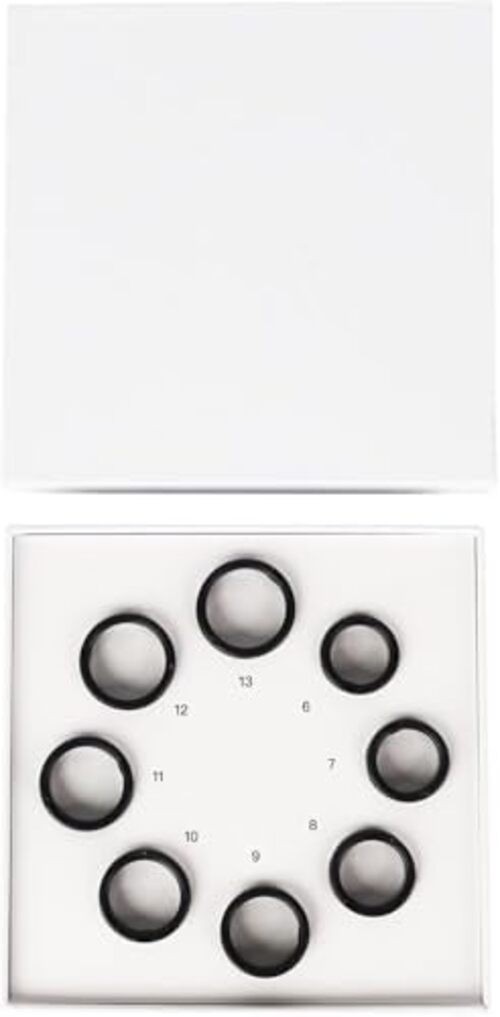 Smart Ring Sizing Kit – 8 Sizes (6-13) for Men & Women – Accurate Measurement