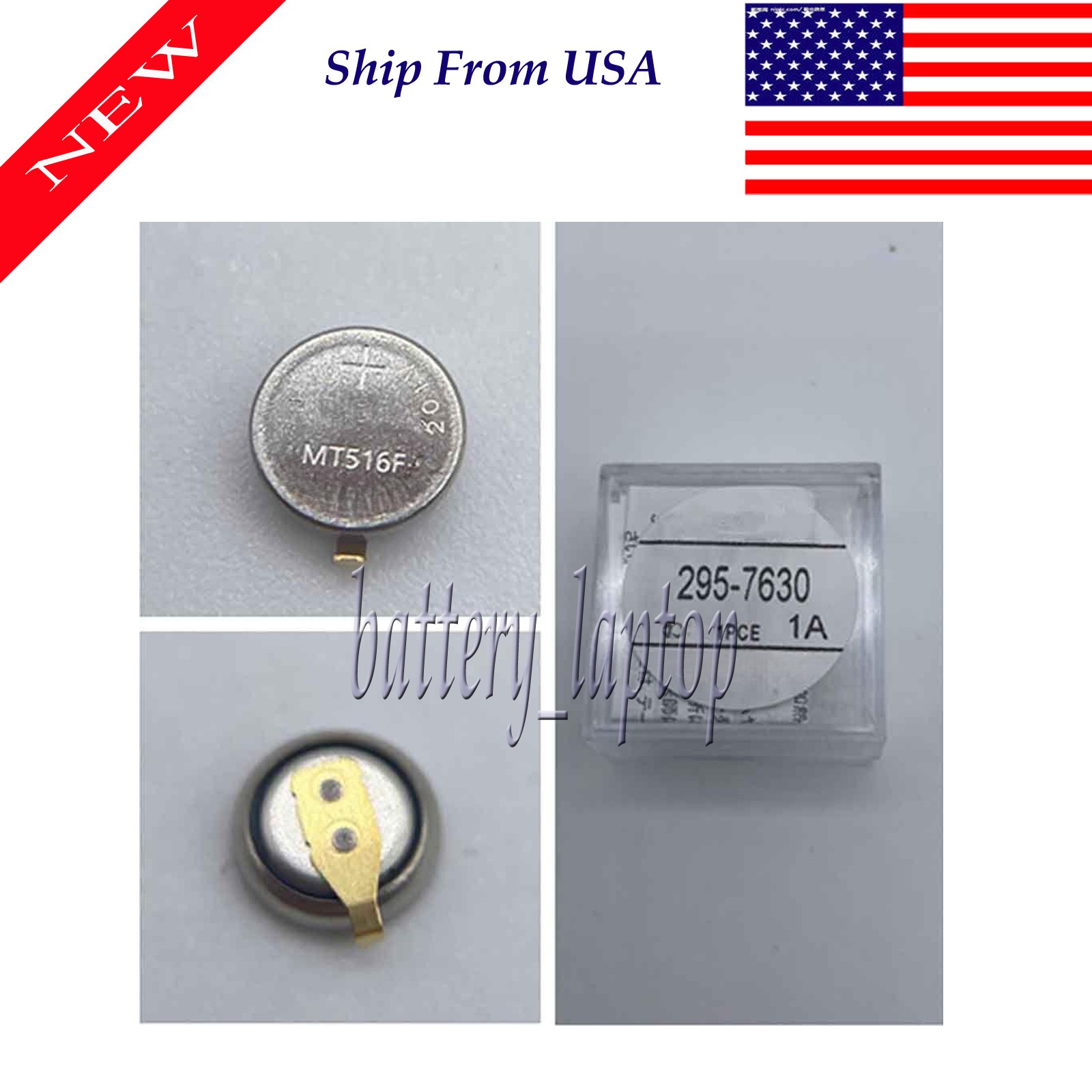 295-763/295-7630 Battery for Citizen Eco-Drive Watches J015M,?J165M,Model MT516F