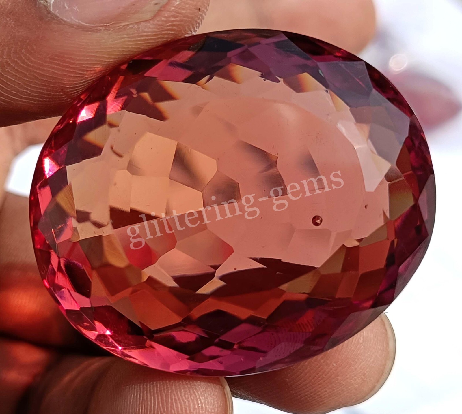 200 Ct Color Changing Alexandrite Natural Oval Cut IGL Certified Loose Gems 25F