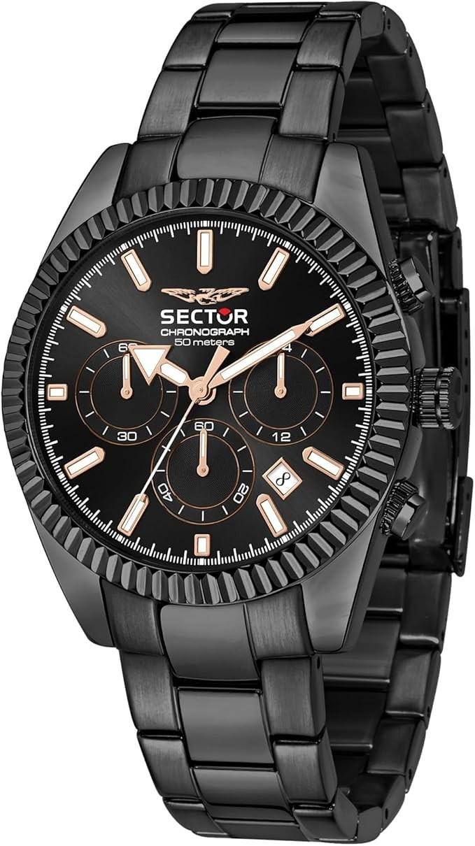 Sector 240 watch ref. R3273676005 Chrono Quartz Steel New