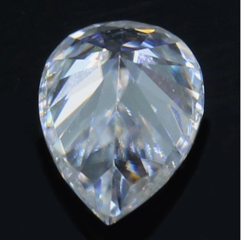 Loose CVD Diamond 2.50 x 3 mm Lab-Grown Pear Cut IF Clarity 4 Pcs Lot Certified