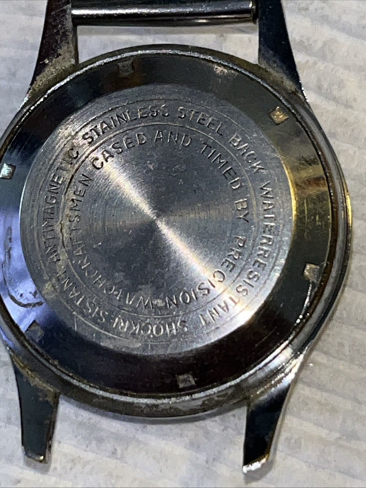 La Marque 17 Jewels Watch Unbreakable Mainspring Incabloc winds
