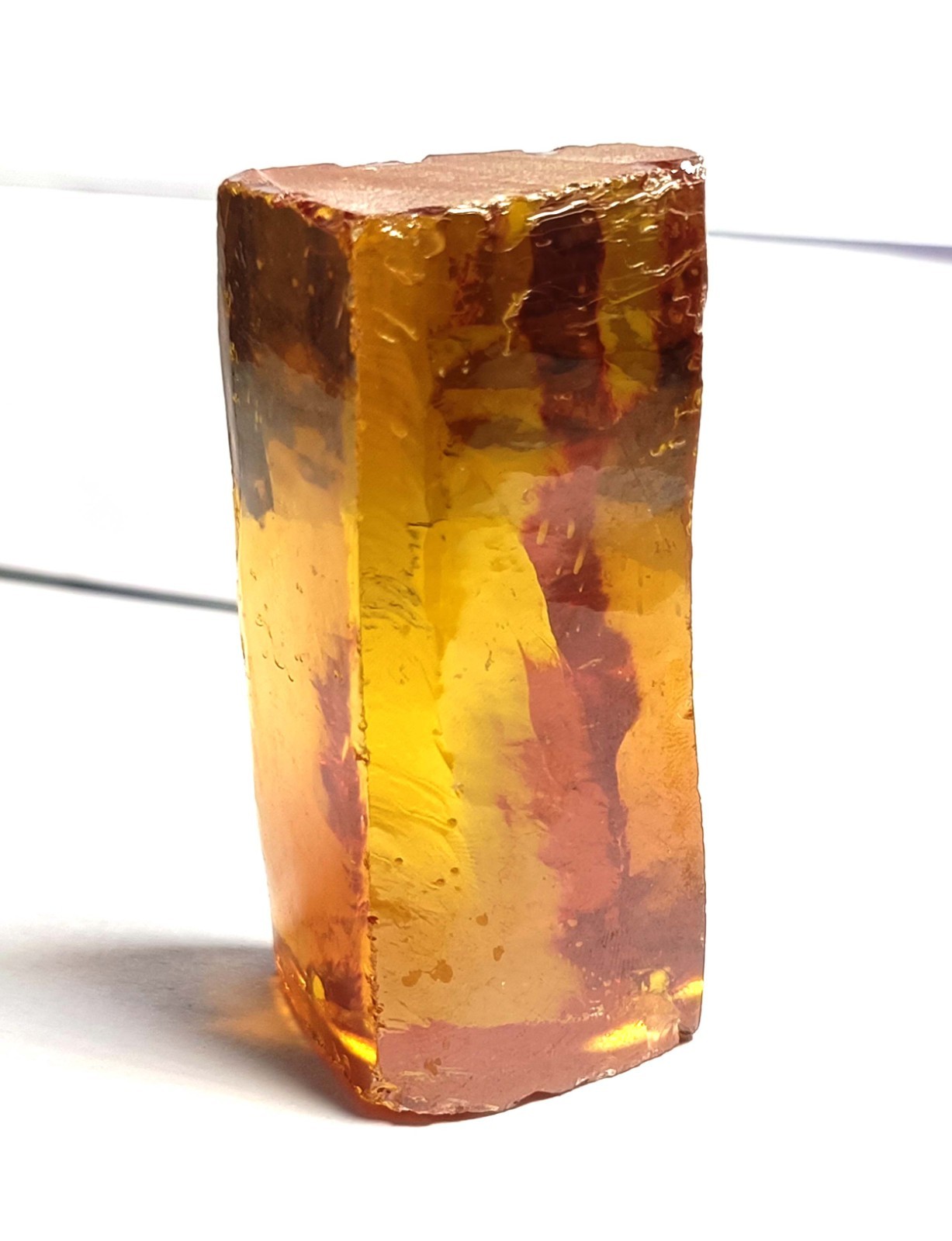 Amazing 860 Ct Natural Yellow Sapphire Rough Transparent Loose Gemstone 6JDW