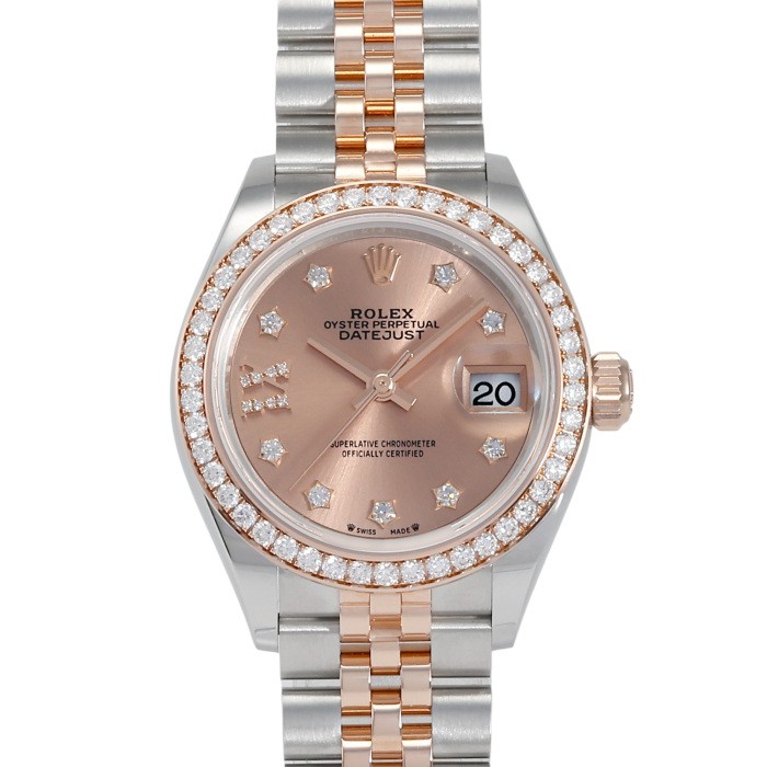 Rolex Datejust 279381RBR Rose Gold Stainless Steel Diamond 28.0mm #YKW190
