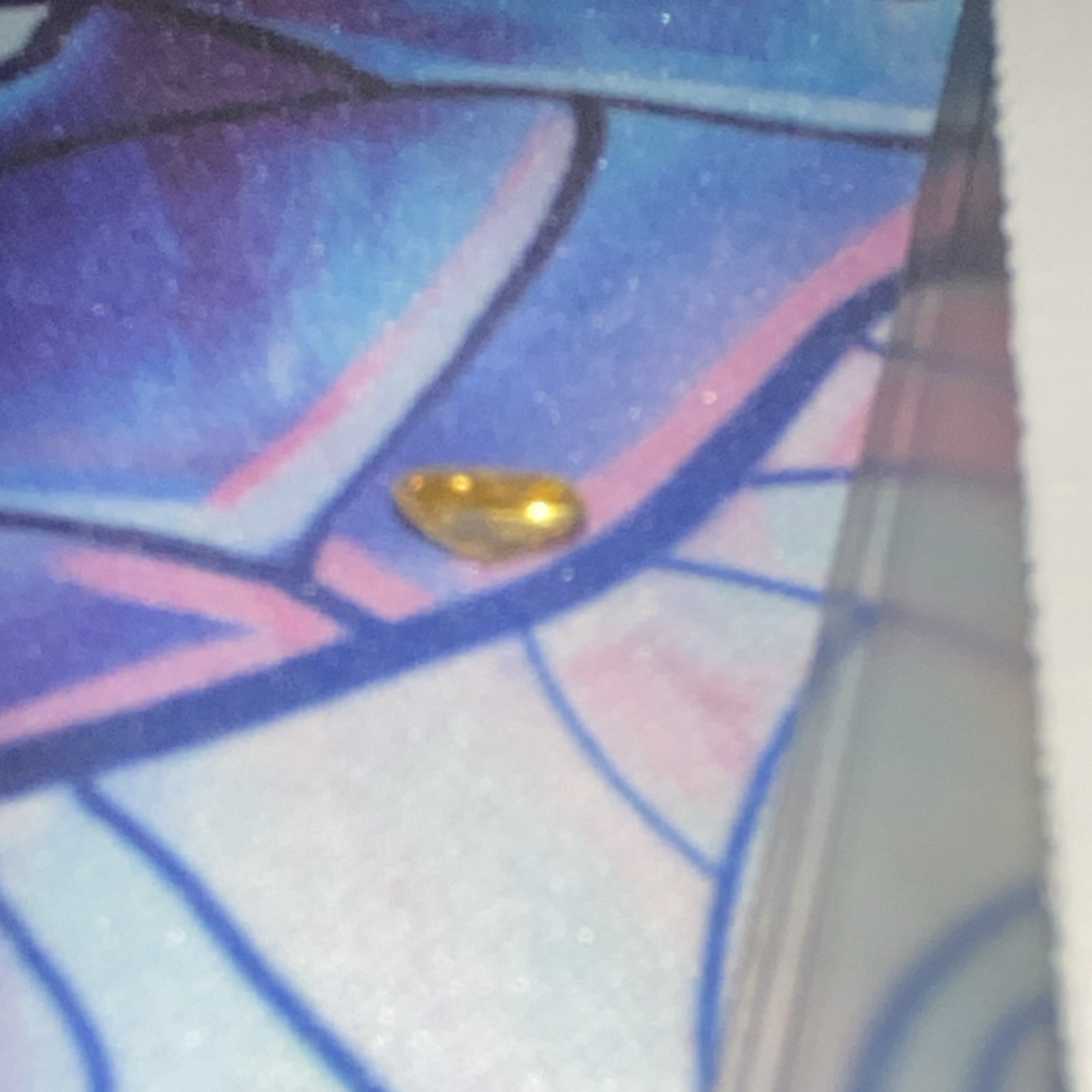 Lab-Created IGI 0.63ct Fancy Vivid Yellow Cushion Diamond SI2 Very Good Cut