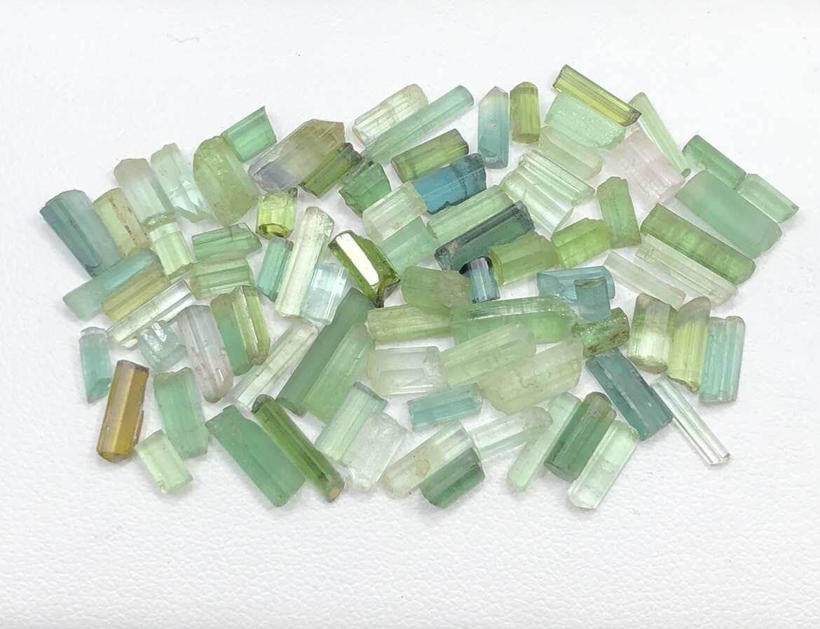 35 Carat Faceted Quality Tourmaline Rough Lot from Afghanistan Loose Gemstone