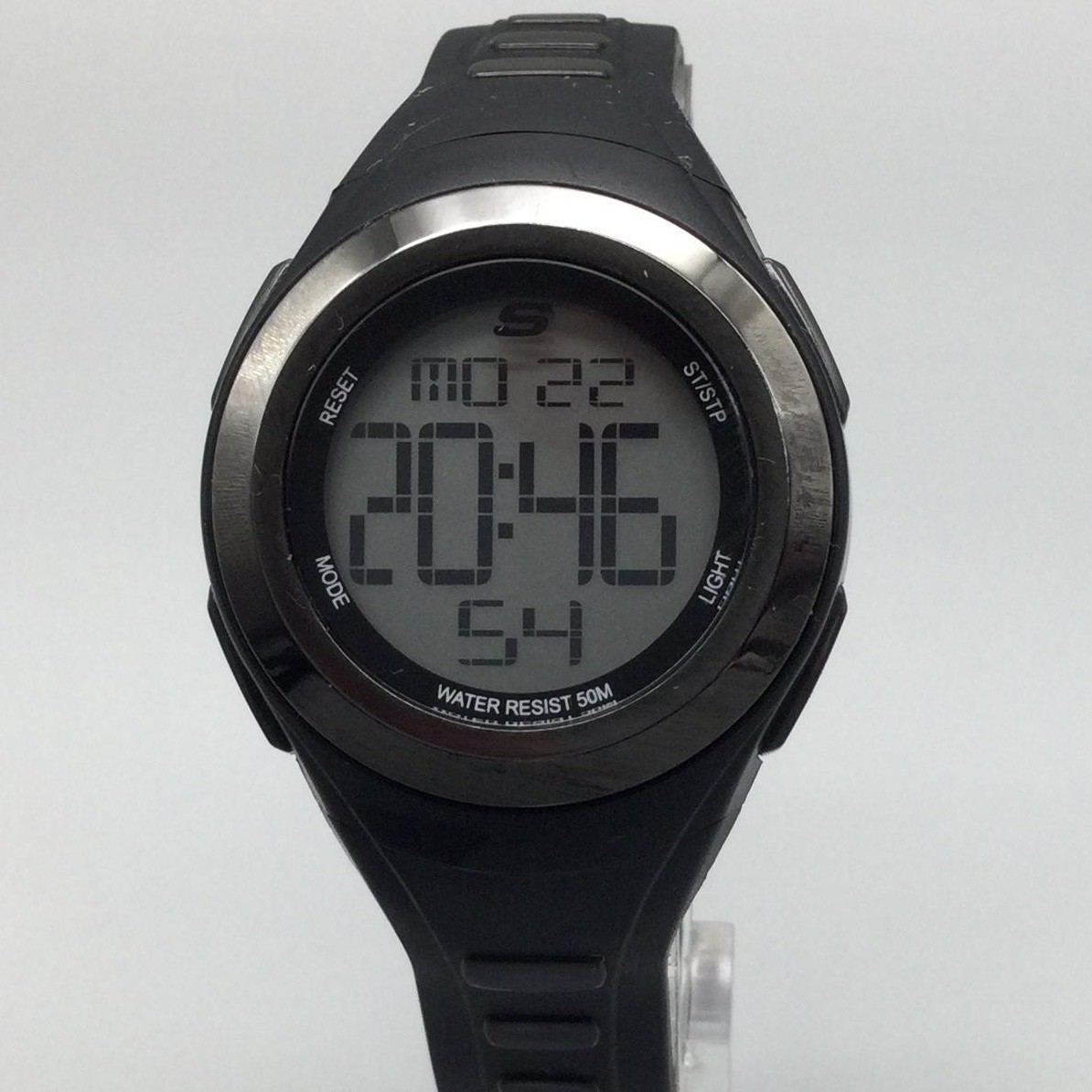 Skechers SR2063W Mens Watch 33mm Black Digital 50M Backlight