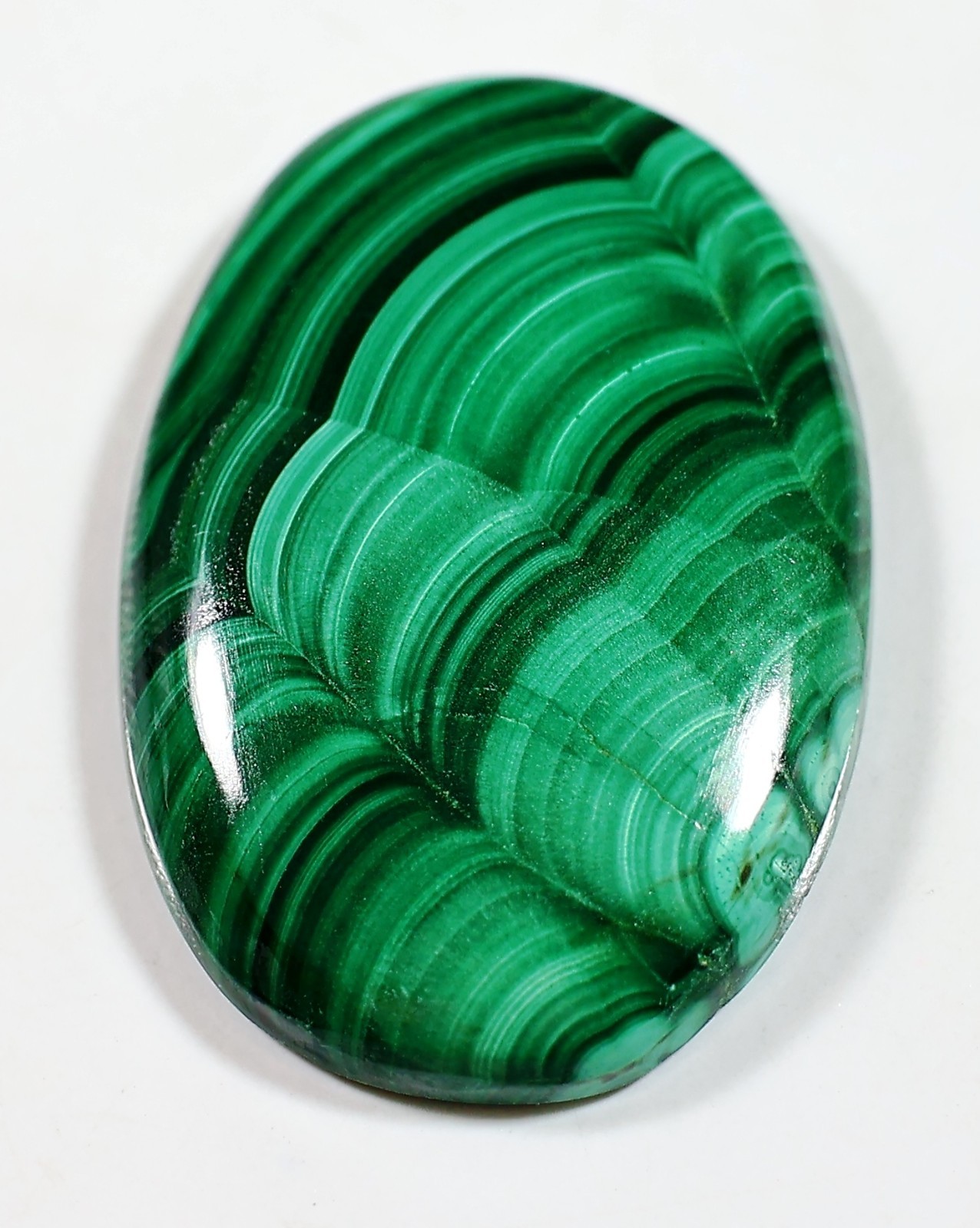 105 Ct 7X28X42 mm NATURAL DESIGNER GREEN MALACHITE OVAL CABOCHON GEMSTONE OK-69