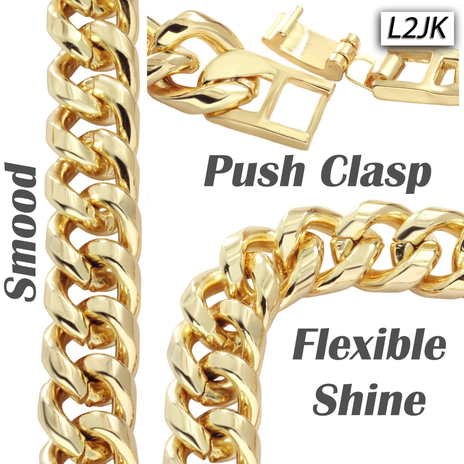 Miami Cuban Curb Chain Necklace 10mm 30In & Curly Hair Jesus Face Gold Plated XL