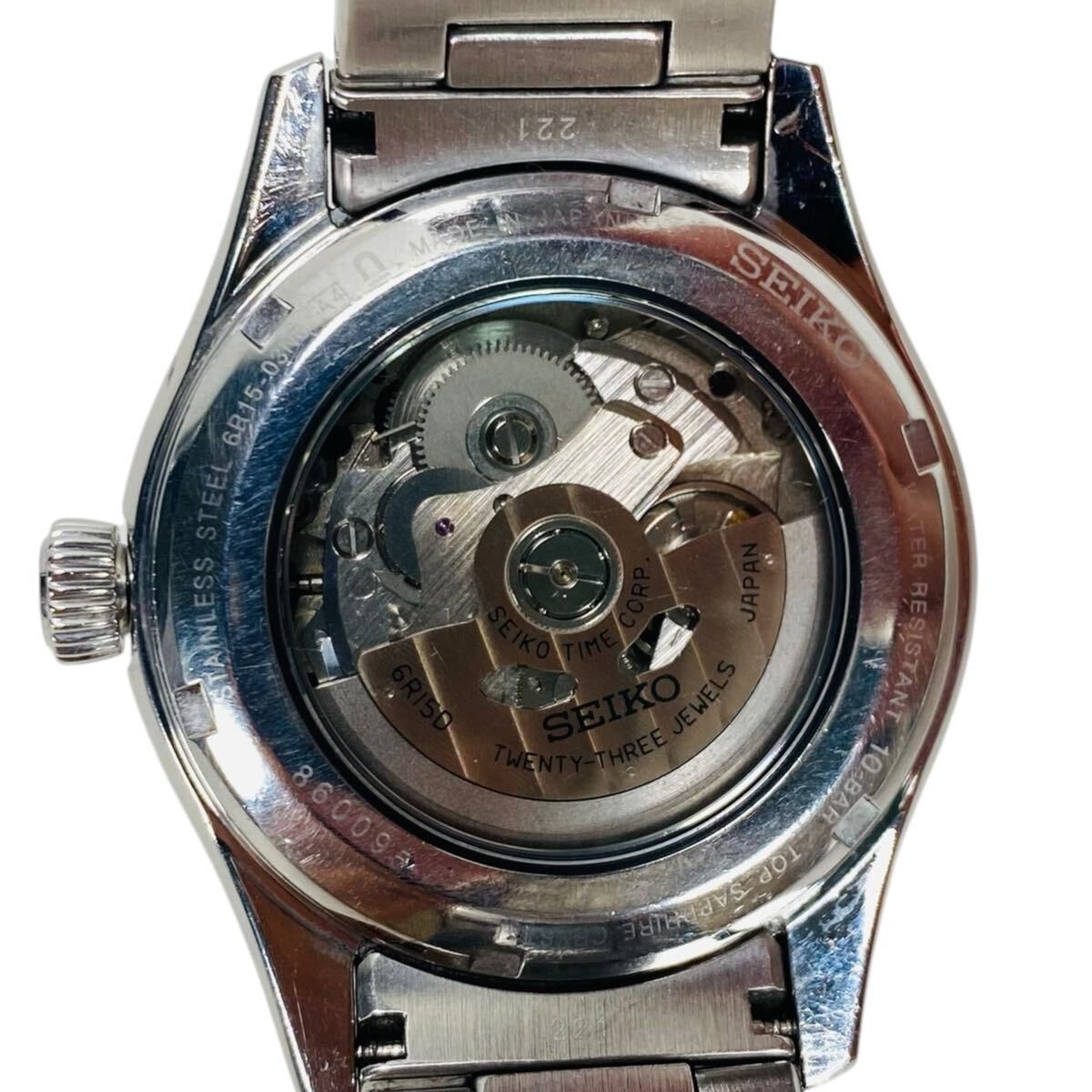 Seiko Presage SARX031 6R15-03P0 Automatic Black Dial Men’s Watch