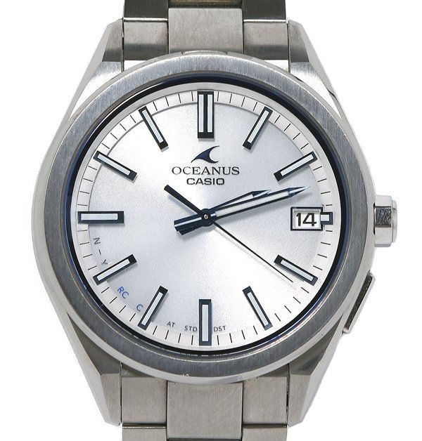 CASIO OCEANUS OCW-T200S-7AJF Solar Radio Watch White Dial Men’s Japan
