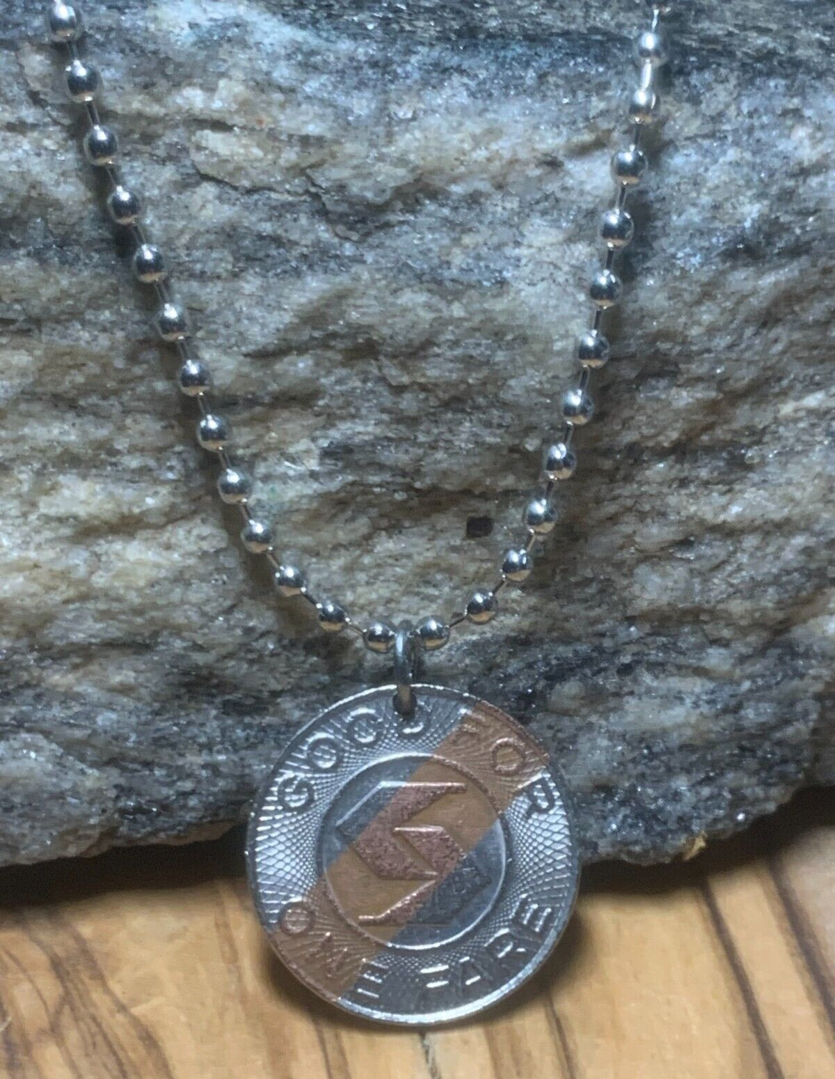 SEPTA Transit Token Pendant Unisex Necklace On 24” Chain. Great Gift 🎁