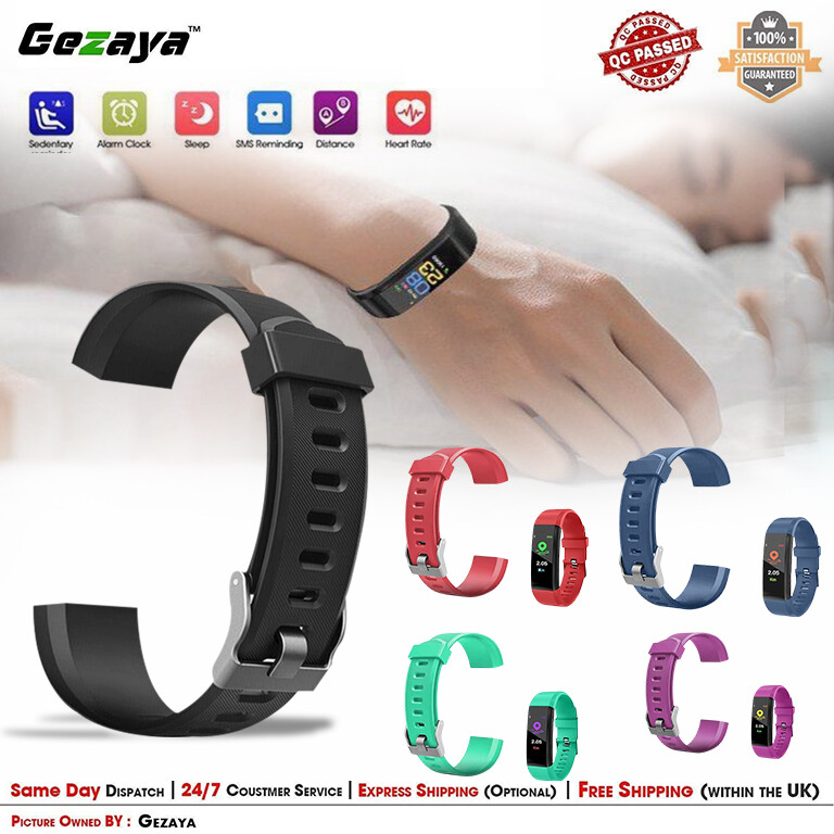 ID115 PLUS Wrist Watch Band Sports Fitness Tracker Replacement Straps Gezaya