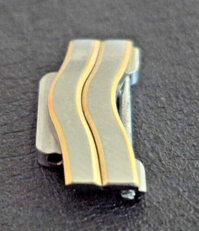 EBEL 19.2mm Extra Expansion Link Fits Early Classic Wave Gold and Steel with pin