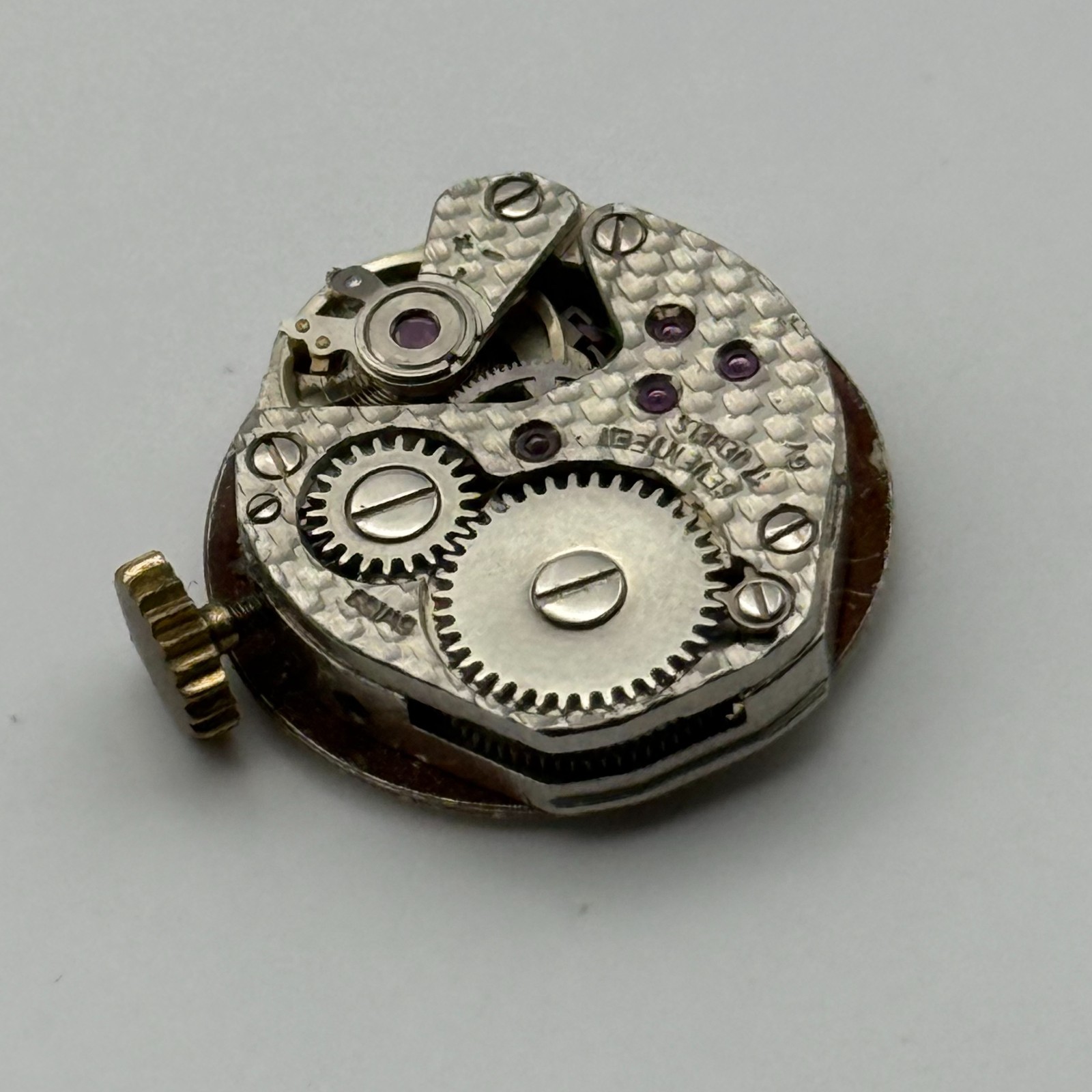 FHF 69-21 Watch Movement Regency 17 Jewels Swiss Manual Wind Parts Repair 15.3mm