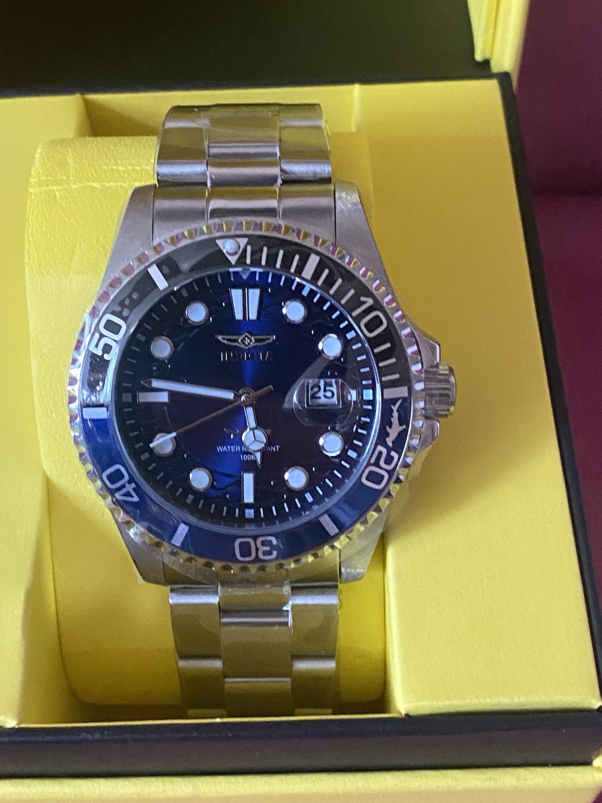 Brand New Invicta Pro Diver Currentwave Men’s Watch 43mm Steel (44716)