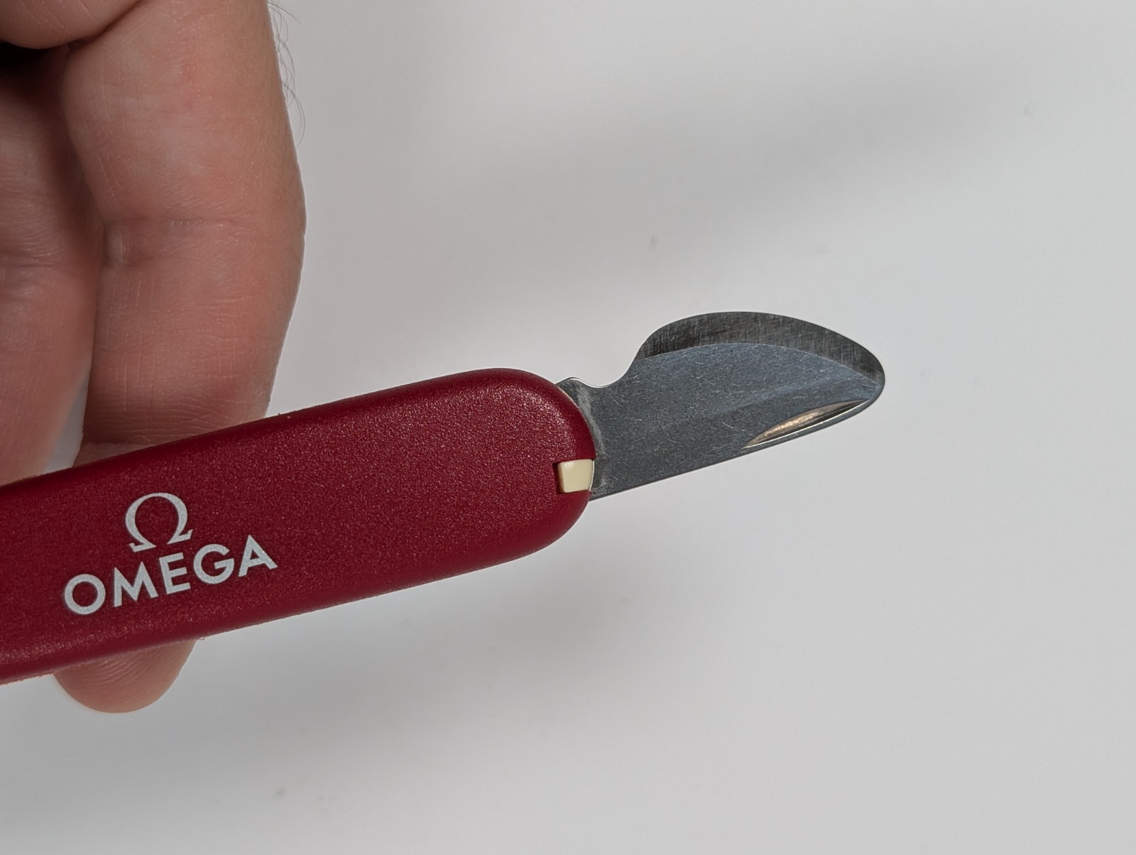 Vtg Victorinox OMEGA Swiss Army Watch Knife 2 Blades