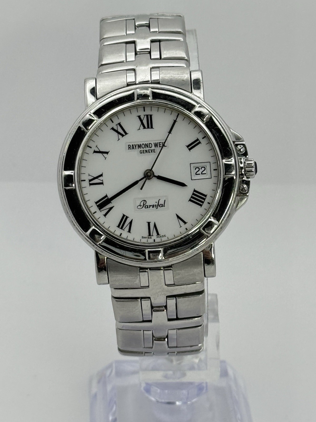 Raymond Weil Parsifal Men’s Watch 9551Sapphire Crystal Stainless Steel Swiss