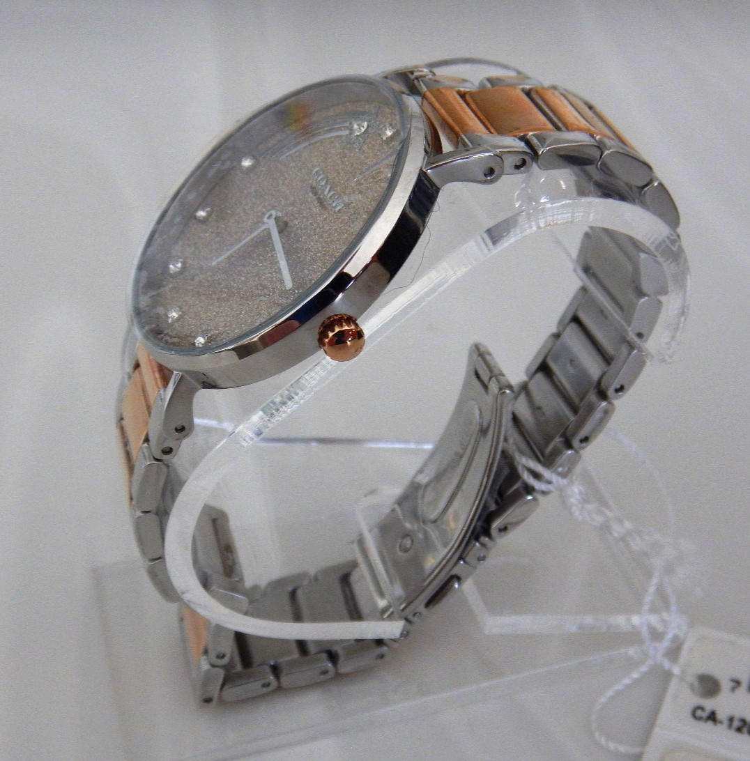 Brand New Coach 14503522 Perry Watch Glitter Crystal Markers