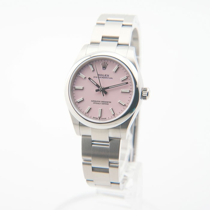 ROLEX Oyster Perpetual 31 277200 Candy Pink Warranty 2021 Box/Paper