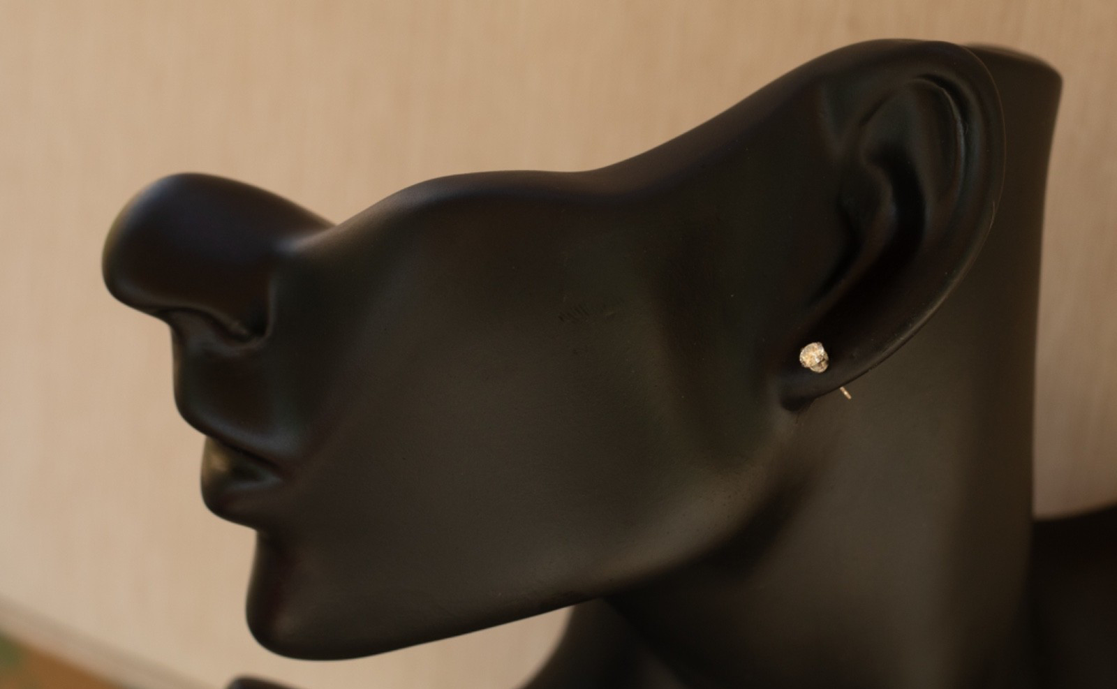 0.38CTW, 3.60mm, Lab-Grown Diamond Stud Earrings. 925 Sterling Silver. (47).